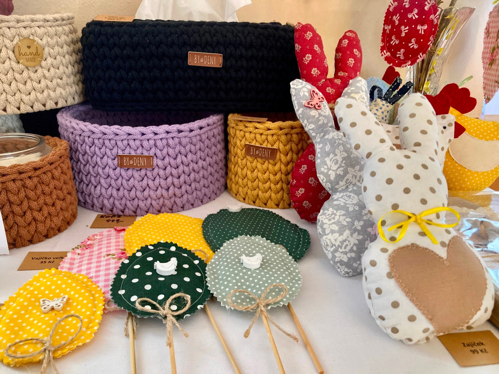 Velikono�n� v�zdoba - v�stava Tvo�iv� ruce v Doln� Brusnici 2023